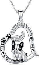 French Bulldog Necklace for