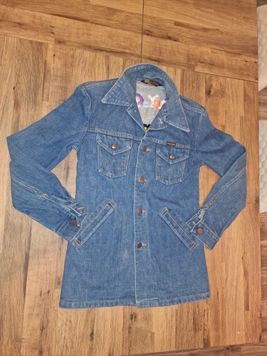 Wrangler rock denim jacket - denim,
