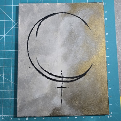 Original lilith sigil painting - lilith,