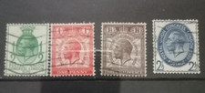 GB KGV 1929 Postal Union Congress PUC SG434-437 Used