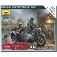 Zvezda 6142 german - 6142, motorcycle