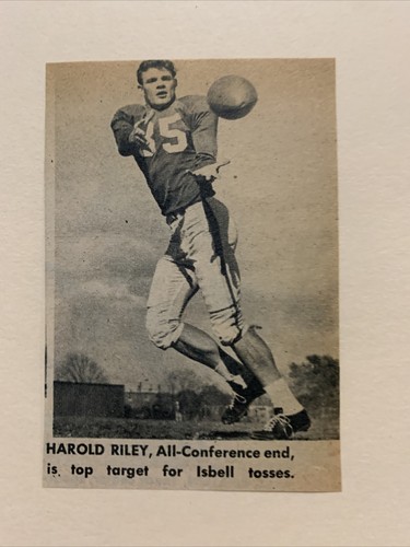 Harold riley baylor bears 1951 - riley,