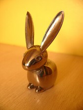 Metal Bunny Rabbit Ornament