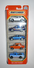 Matchbox 5 car set MBX JAPAN TOURERS Honda Civic Subaru Impreza Infiniti Datsun