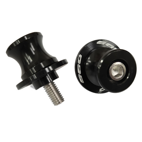 Black rear swingarm spool - black,
