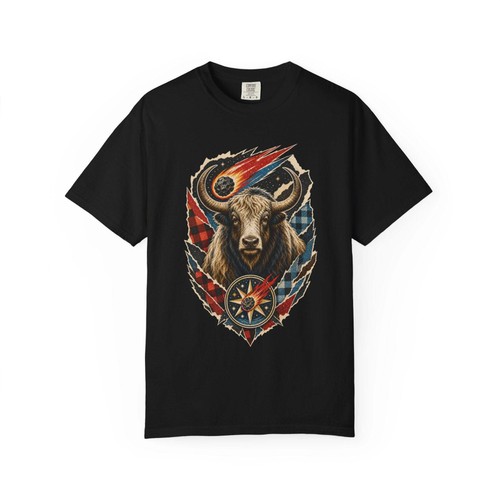 Mixed media meteor yak graphic - media,