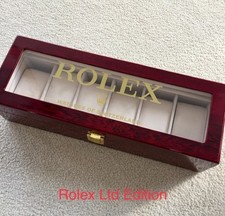 Luxury Rolex Watch Box Display