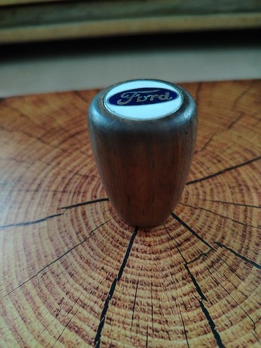 Vintage ford wooden gear knob - vintage,