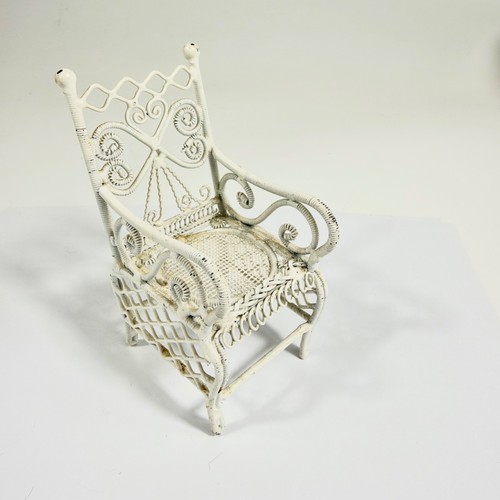 Dollhouse miniature white - dollhouse,