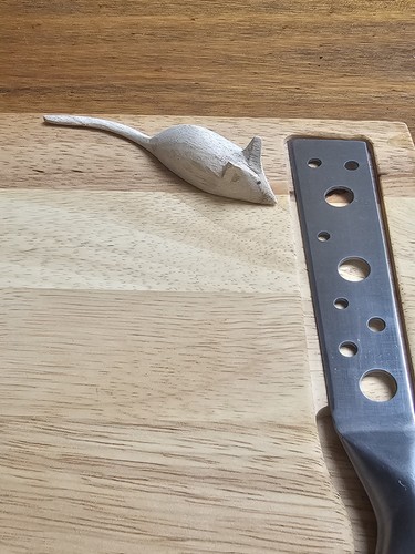 Cheese board with mouse - cheese,