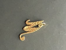 9ct Gold Initial M Pendant In
