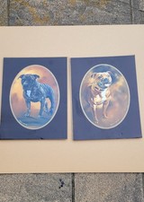 Pollyanna Pickering Border 2x Prints Vintage 36cm x 44cm