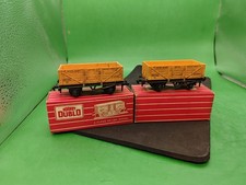 2 X 00 HORNBY DUBLO Two 4660 UGB Sand Wagons EC 2/3 Rail, Boxed.