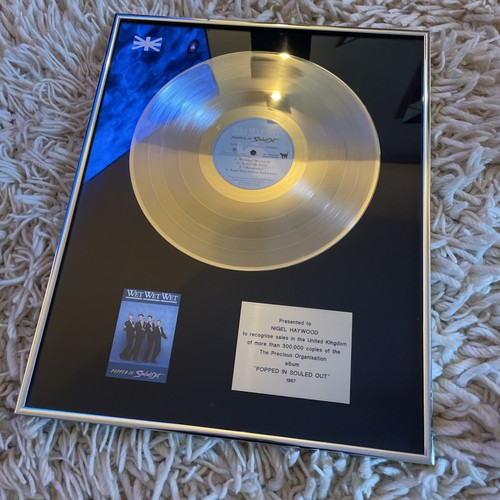 Wet platinum - platinum, award