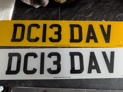 Private number plate - private,