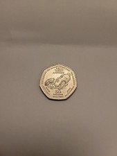 Rare Isle of Man 50p Coin TT