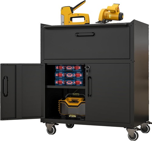 Mobile tool storage cabinet - mobile,