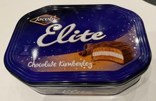 Jacob's Elite Chocolate Kimberley Tin 572g !!!!” EMPTY TIN”!!!!