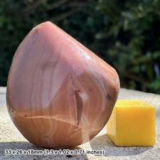100% Genuine Red Agate Pebble