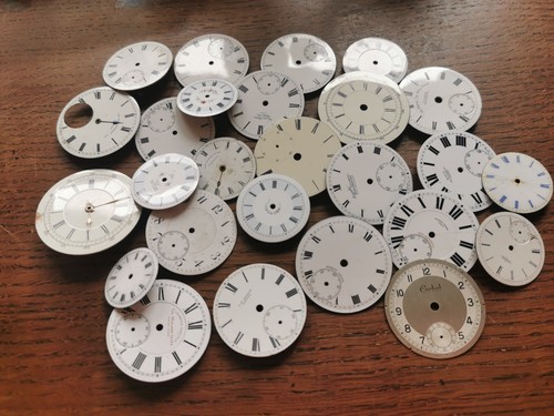 Pocket watch dials mostly - watch, dials,
