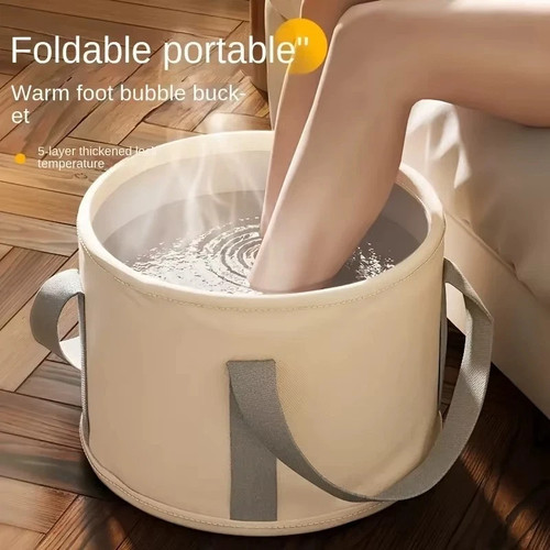Foldable foot spa bath basin - spa,