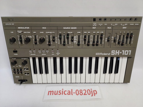 Roland 101 monophonic - sh-101, bass
