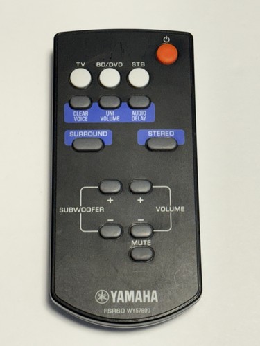 Genuine yamaha soundbar remote - yamaha,