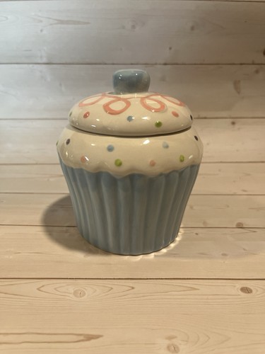 Cupcake cookie jar - jar, 5”