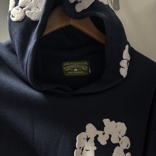 Denim chairs large hoodie - large,