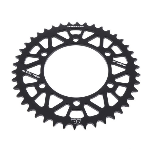 Z42 black aluminum sprocket - black,