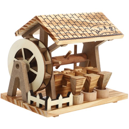 Water wheel model toys wood - water,