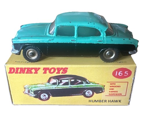 Dinky 165 humber hawk - hawk, vintage