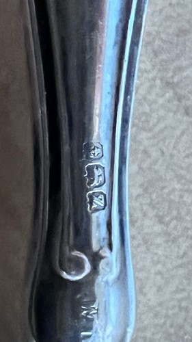 Sterling silver handled shoe - sterling,