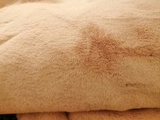 Debenhams Faux Fur Pale Pink Throw - NEW