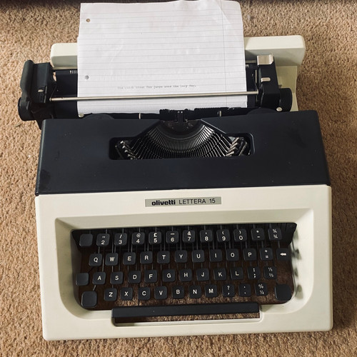Olivetti lettera vintage - olivetti,