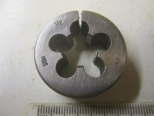 DORMER HSS GT SPLIT DIE 1 5/16" OUTSIDE DIA 1/2" UNF EXCELLENT CONDITION*