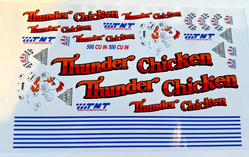 Thunder chicken monster truck - chicken,
