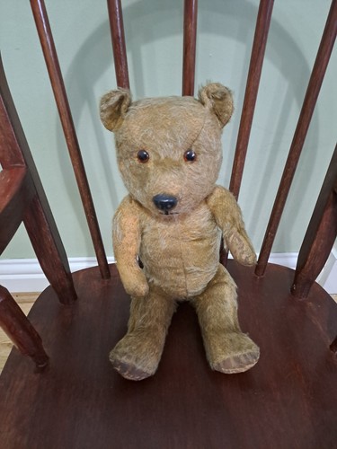 Old antique teddy - old, small