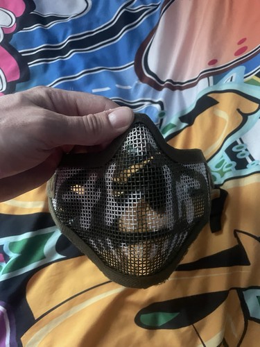 Airsoft mesh mask - mesh, mouth