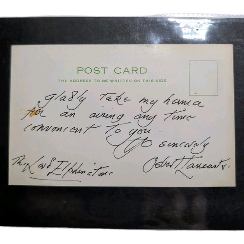 Rare handwritten signed osbert - rare,