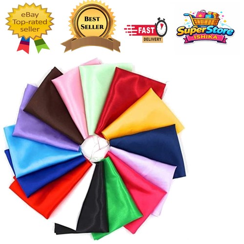 15pcs silky satin patchwork - satin,
