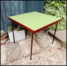 Vintage Card Games Table New
