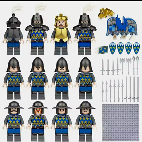 Lego castle minifigure king - castle,