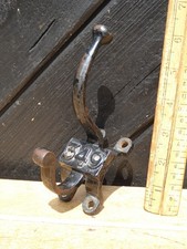 Antique / Vintage Numbered Cloakroom hook - Cast Iron double hook numbered 349