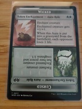 MTG Wicked / Cursed 0017 Token