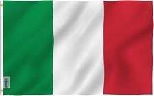 Large Italy Flag 5x3ft Patriotic Italian National Supporter Sport Country Party