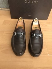 Gucci  Mens  Brown Leather