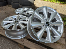Refurbished Mini R121 Conical Spoke Alloy Wheels Rims Silver 6791945 R56 R57 R58