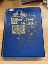 1893-94 "THE GIRL'S OWN ANNUAL" VOL 15 ILLUSTRATED 2.1kg HARDBACK BOOK (EV3)