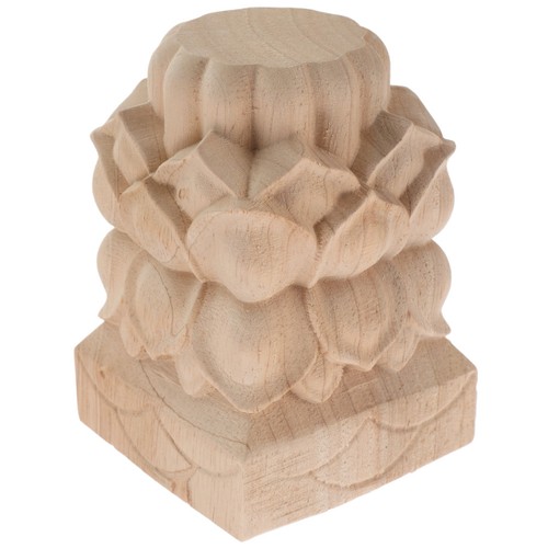 Unfinished wooden finials - wooden,